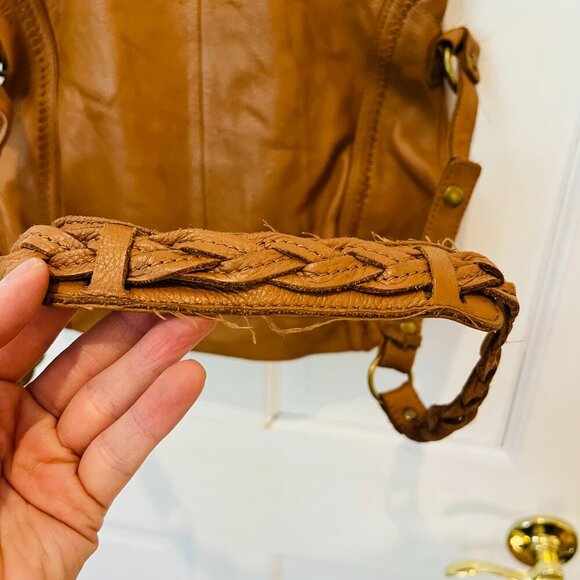 THE SAK LEATHER Shoulder Hobo Bag Purse Handbag - Picture 5 of 16